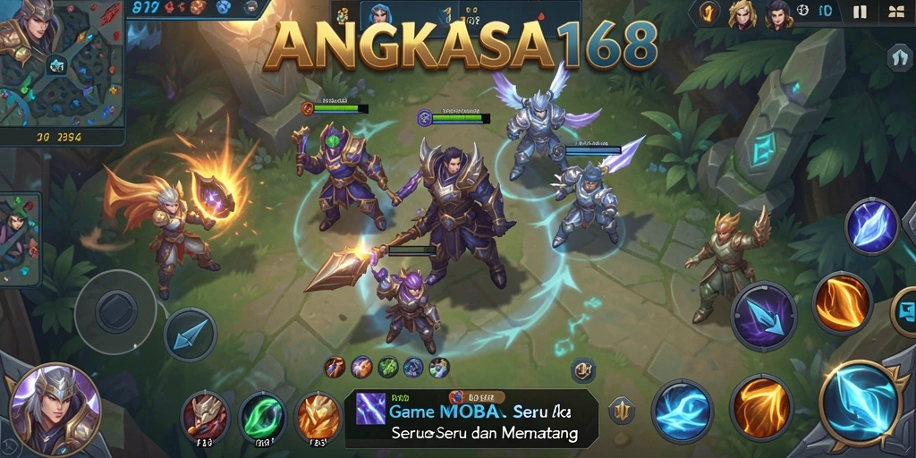 Tampilan menarik dari gameplay seru ANGKASA168