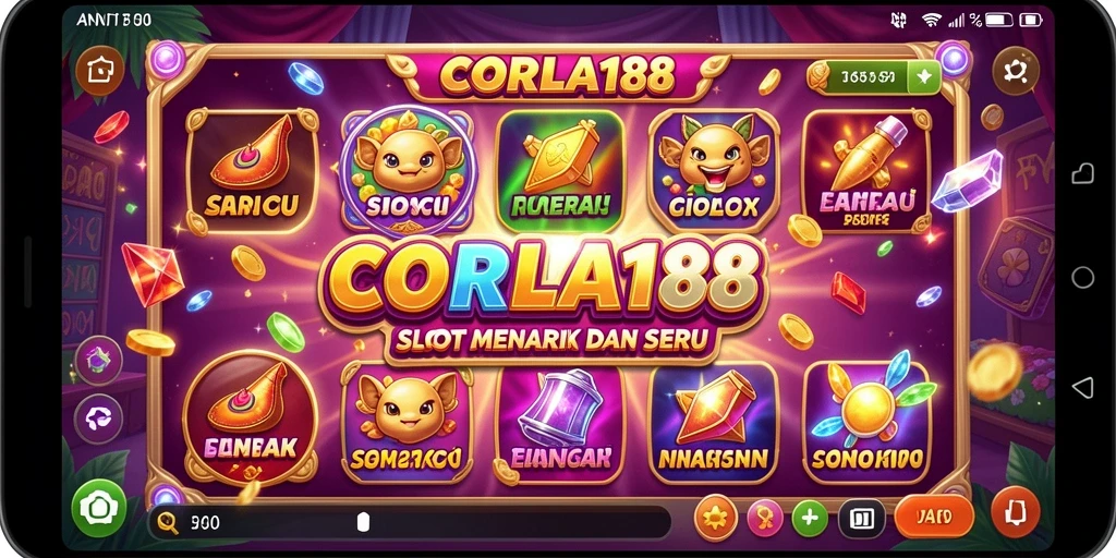 Tampilan gameplay Slot yang menarik dan interaktif di CORLA188.