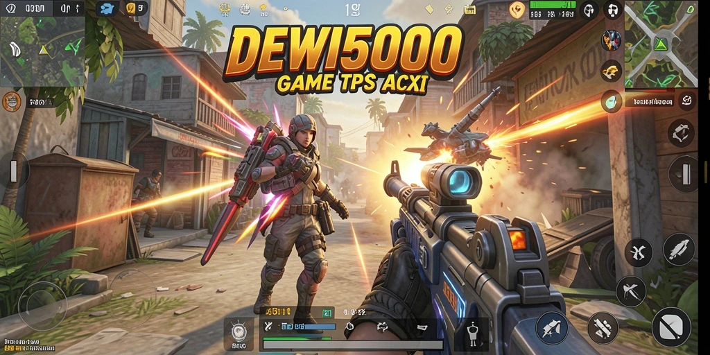 Gameplay seru dan mendebarkan dalam DEWI5000.