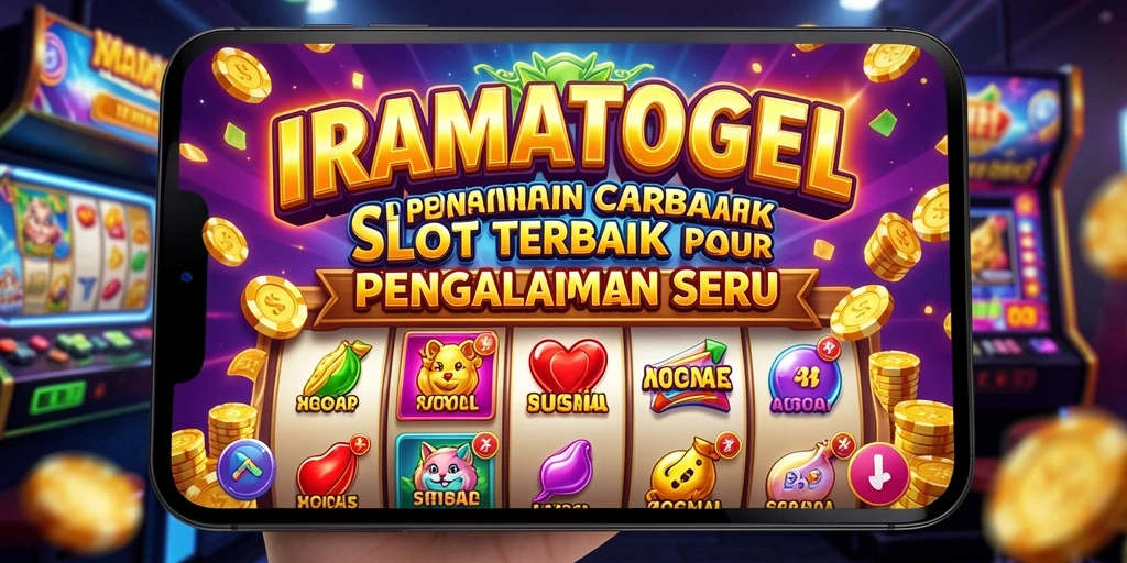 Tampilan gameplay IRAMATOGEL yang memukau dengan slot yang beragam.