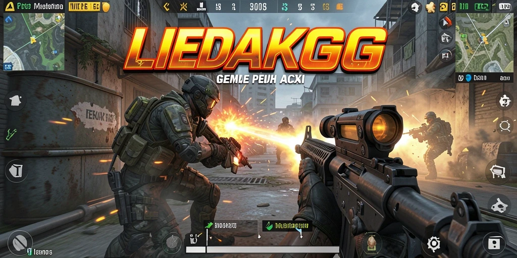 Gameplay menegangkan di <strong>LEDAKGG</strong> dengan aksi FPS mendebarkan.