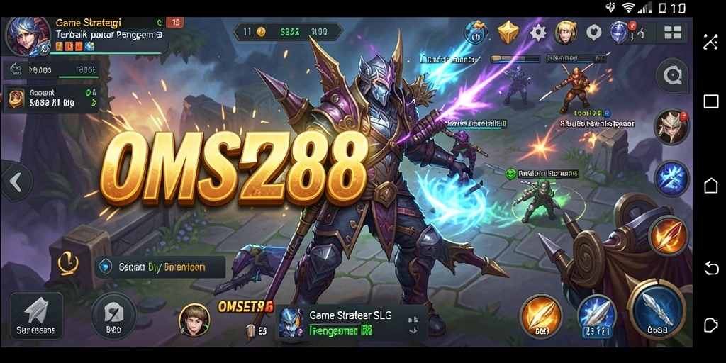 Tampilan gameplay seru dan interaktif dari OMSET288.