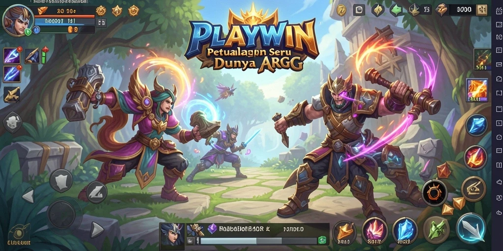 Gameplay seru petualangan ARPG dengan grafis menawan.
