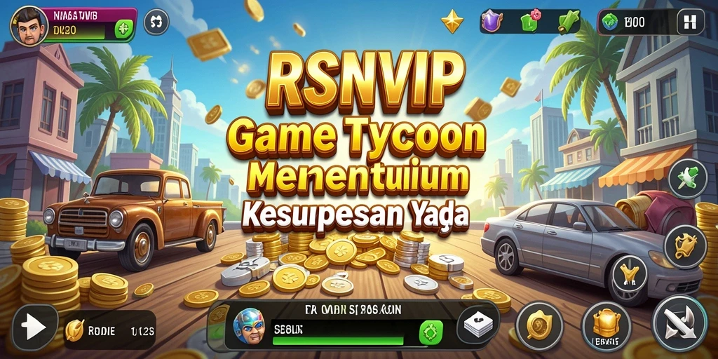 Screenshot RSNVIP menampilkan gameplay Tycoon yang menarik dan penuh strategi.